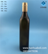 500ml方形茶色黄酒玻璃瓶