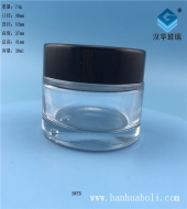 30ml透明玻璃膏霜瓶