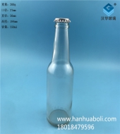 250ml透明啤酒玻璃瓶