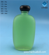 190ml长方形磨砂玻璃小酒瓶