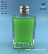 100ml长方形玻璃小酒瓶