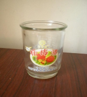 烤花玻璃杯