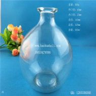 500ml圆形玻璃酒瓶