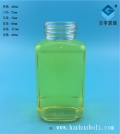 360ml长方形蜂蜜玻璃瓶
